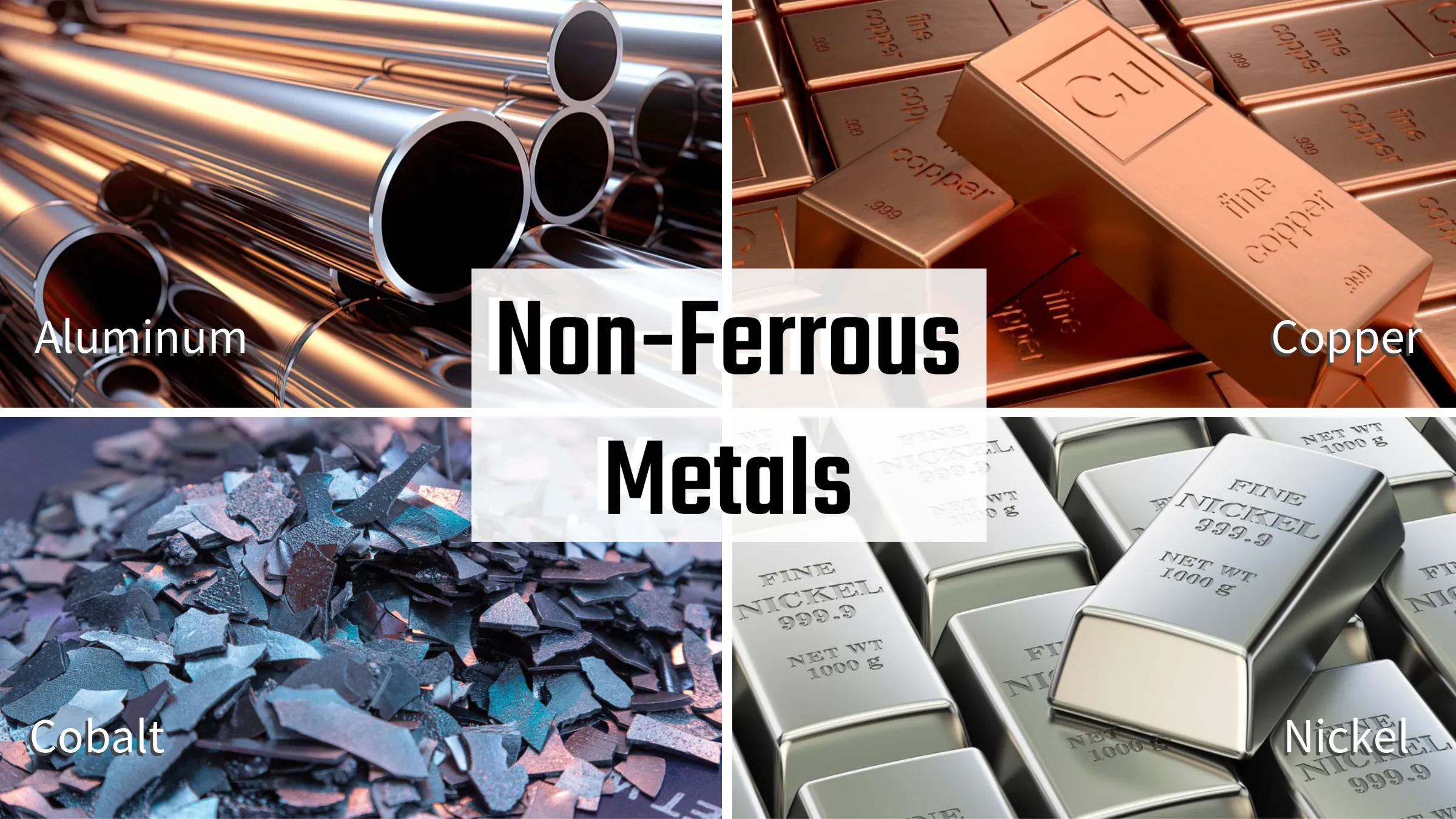 Non Ferrous Metals Copper Aluminium Brass