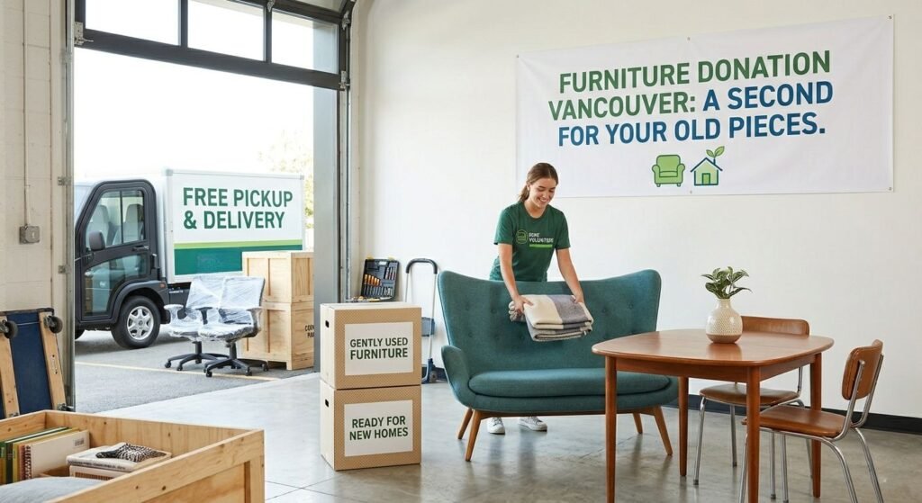 Furniture Donation Vancouver BC | Donate Sofas, Beds & Desks Responsibly