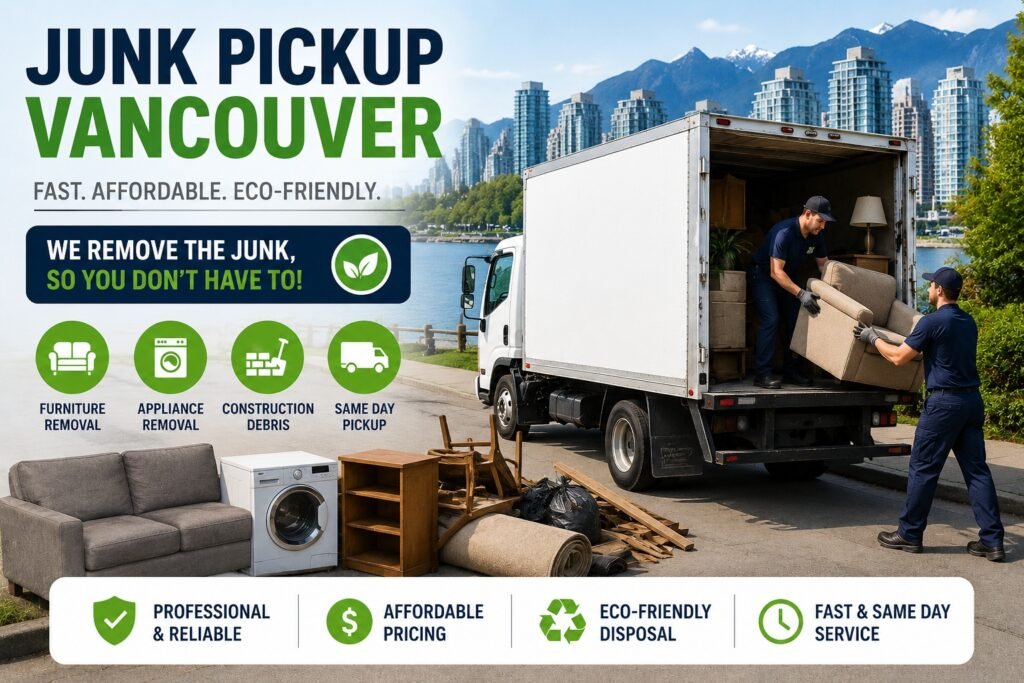 Junk Pickup Vancouver – Complete Guide to Waste Removal Services