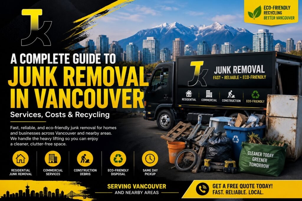 A Complete Guide to Junk Removal In Vancouver: Services, Costs & Recycling