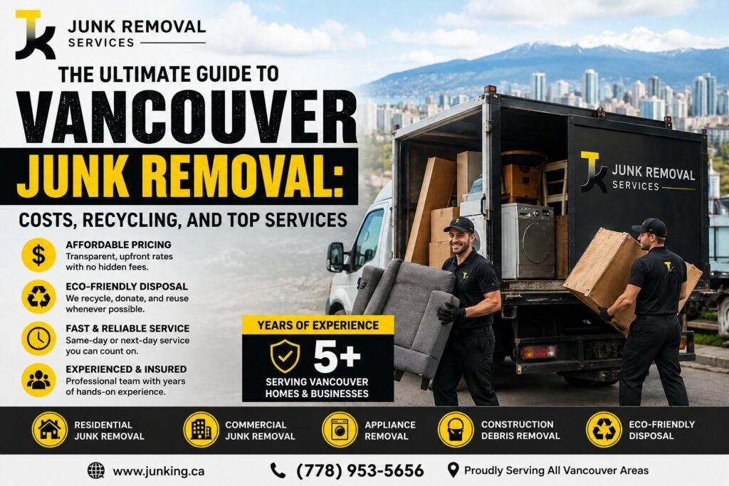 The Ultimate Guide to Vancouver Junk Removal: Costs, Recycling, and Top Services