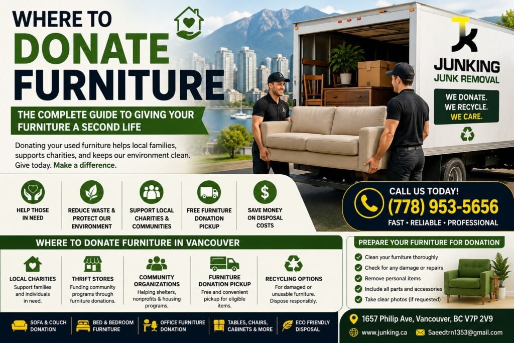 Where to Donate Furniture: The Complete Guide to Giving Your Furniture a Second Life