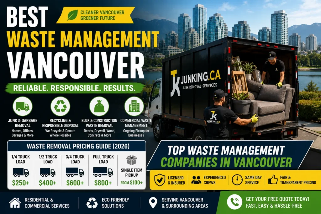Best Waste Management Vancouver: Top Companies for Junk & Garbage Removal (2026)