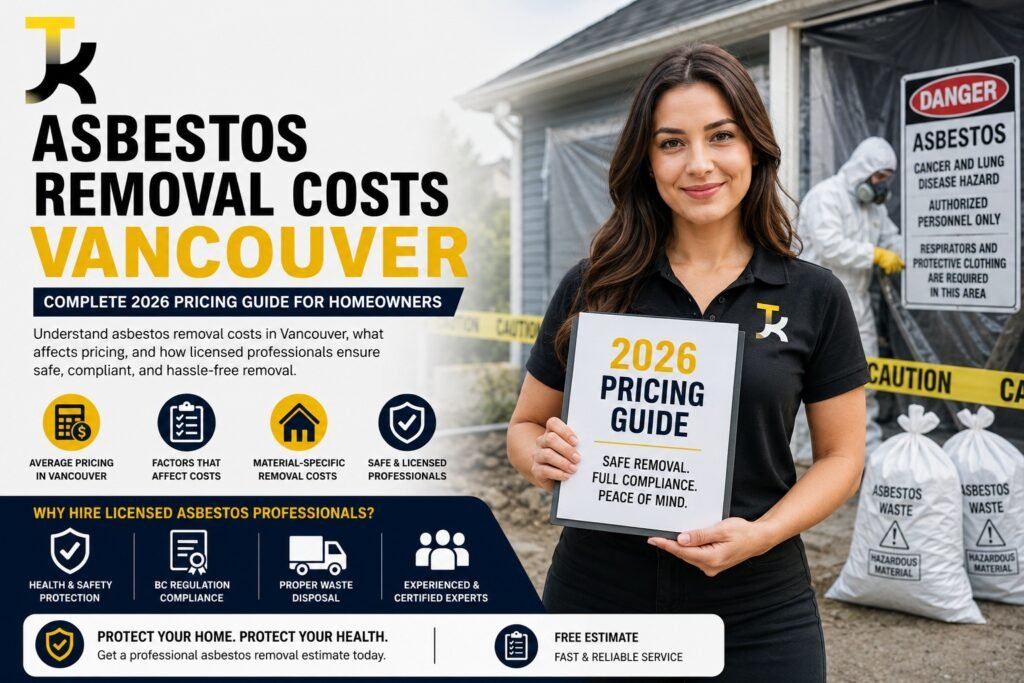 Asbestos Removal Costs Vancouver: Complete 2026 Pricing Guide for Homeowners