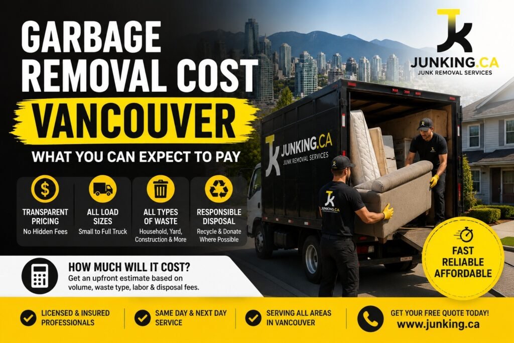 garbage removal cost vancouver