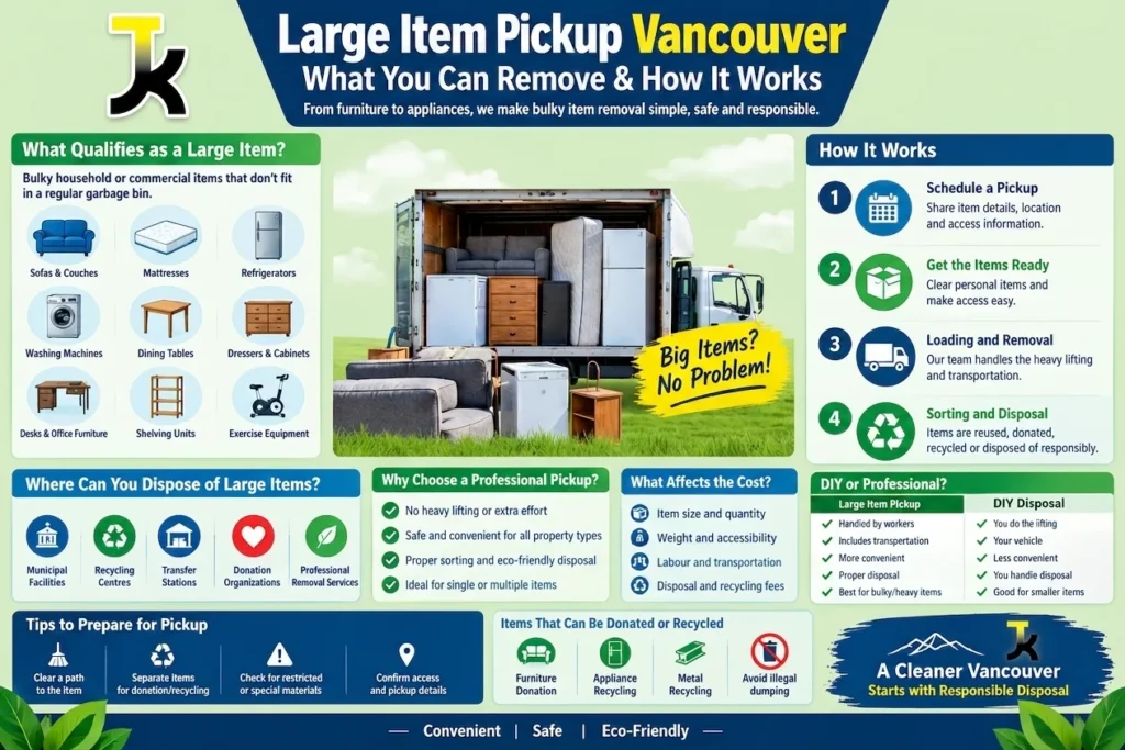 Large Item Pickup Vancouver: What You Can Remove & How It Works