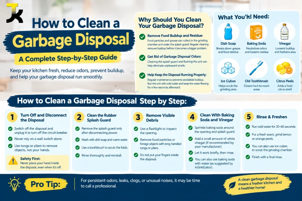 How to Clean a Garbage Disposal: A Complete Step-by-Step Guide